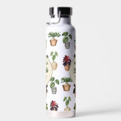 Ingepotte Planten Terracotta Pots Naam Waterfles (Rechts)