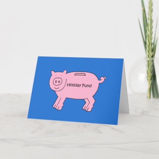 Ingesloten geldcadeau vakantiefonds kaart (Voorkant)