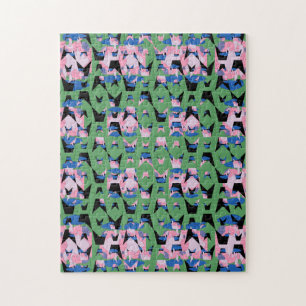 Ingesloten Vlammende Hemelvleugels Legpuzzel