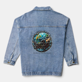 ingesloten wereld denim jacket