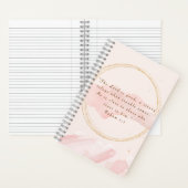 ingesloten ziel notitieboek (Binnen)