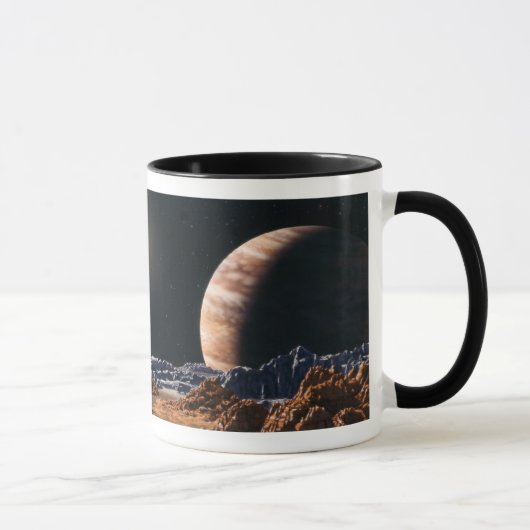 Ingestion de planète dans la tasse du système (Droite)