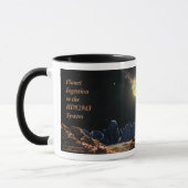 Ingestion de planète dans la tasse du système (Gauche)