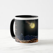 Ingestion de planète dans la tasse du système (Devant gauche)