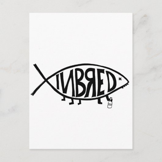 ingeteeld briefkaart (Voorkant)