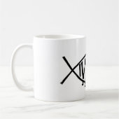 ingeteeld koffiemok (Links)