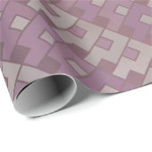 ingetogen rood en bruin cadeaupapier (Rol Hoek)