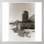 Ingevouwen Barn Poster (Voorkant)