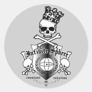 ingewanden ronde sticker