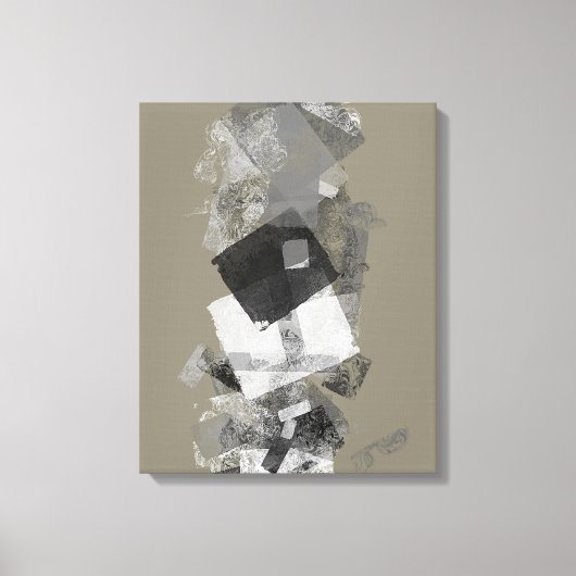 ingewikkeld canvas afdruk (Voorkant)