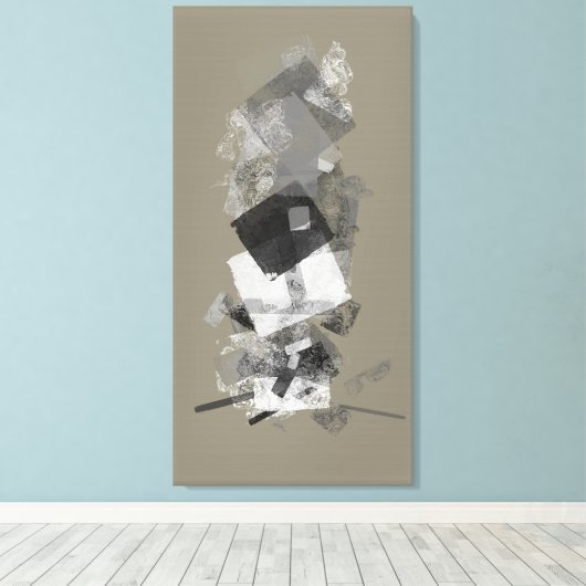 ingewikkeld canvas afdruk (Insitu (Houten vloer))