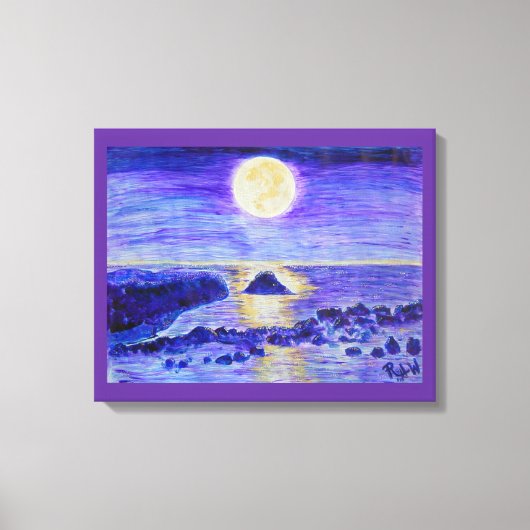 Ingewikkeld Canvas - Moonlight Celebration (Voorkant)
