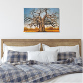 Ingewikkeld canvas van baobab boom (Insitu (Slaapkamer))