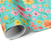 Ingewikkeld geschenk met liefde cadeaupapier (Rol Hoek)