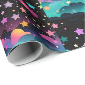 Ingewikkeld geschenk met liefde cadeaupapier (Rol Hoek)