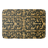 Ingewikkeld gouden sierpatroon badmat (Voorkant)