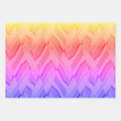 Ingewikkeld koraal en roze tinten marmeren patroon inpakpapier vel (Voorkant 3)