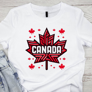 Ingewikkeld Maple Leaf Canada T-shirt