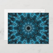 ingewikkeld snowflake briefkaart (Voorkant / Achterkant)