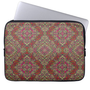 Ingewikkeld, traditioneel oosters tapijt motief on laptop sleeve