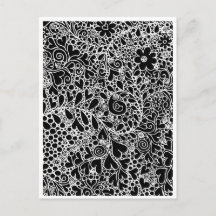 Ingewikkelde bloemen en harten