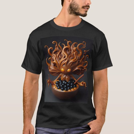 Ingewikkelde Demon Fruit Holder T-shirt (Voorkant)