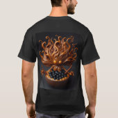 Ingewikkelde Demon Fruit Holder T-shirt (Achterkant)