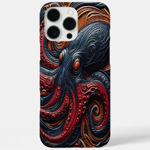 Ingewikkelde octopus: kunst in beweging iPhone 16 pro max hoesje