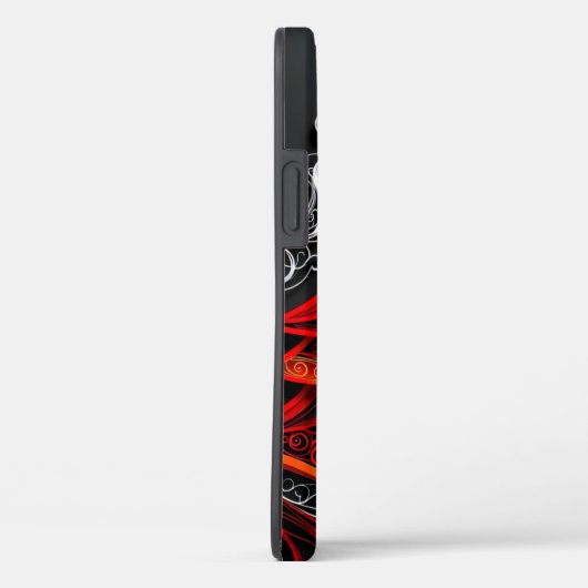 ingewikkelde papiersnede Case-Mate iPhone case (Achterkant / Rechts)