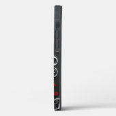 ingewikkelde papiersnede Case-Mate iPhone case (Achterkant / Links)