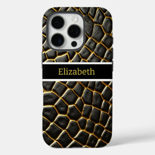Ingewikkelde patronen van de huid van een giftige iPhone 16 pro hoesje