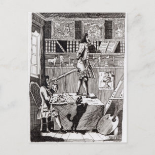 Ingewikkelde Richardson, 1724 Briefkaart