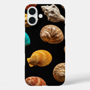 Ingewikkelde schelpen iPhone 16 plus hoesje