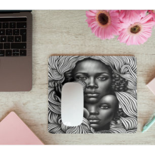 Ingewikkelde schoonheid ogen van de ziel muismat