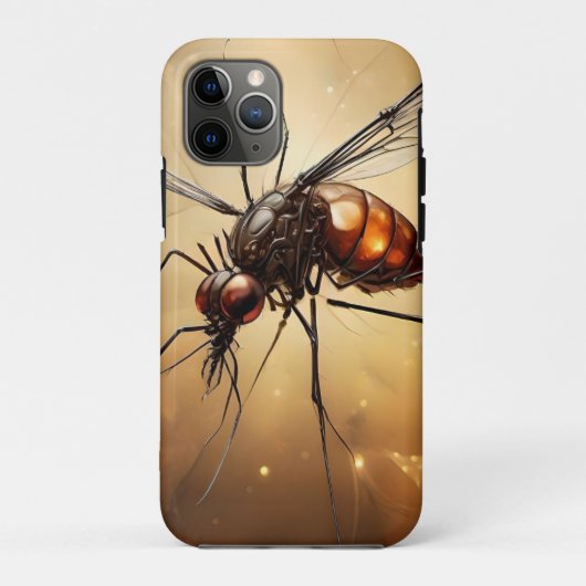 Ingewikkelde vleugels: de muggenfractale kunst Case-Mate iPhone case (Achterkant)