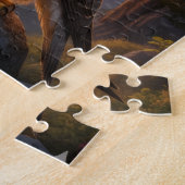 Ingewikkelde Vogel Legpuzzel Afbeelding (Zijkant)