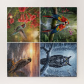 Ingewikkelde Vogel Legpuzzel Afbeelding (Horizontaal)