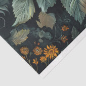 Ingewikkelde Zonnebloem Botanische Art Decoupage Tissuepapier (Detail)