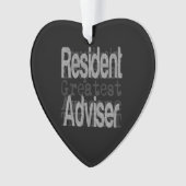 Ingezetene Adviseur Extraordinaire Ornament (voorkant)