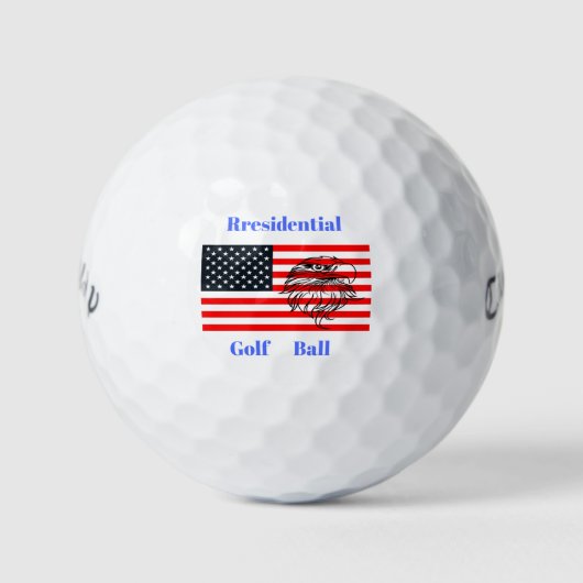 Ingezetenen Golfballen (Voorkant)
