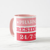 Ingezetenschap farmacie mok (Voorkant links)