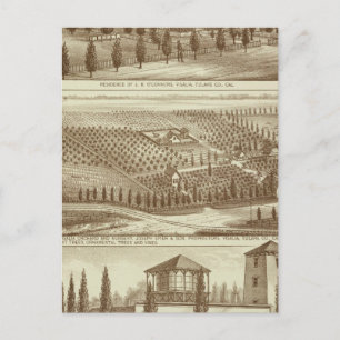 Ingezetenschap, kinderverzorging, stabiel, Visalia Briefkaart