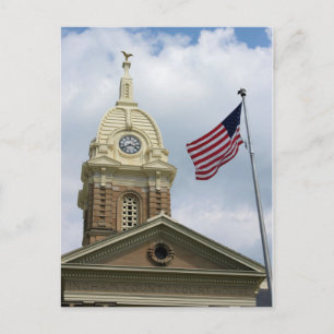 Ingham County Court House - Mason, Michigan Briefkaart