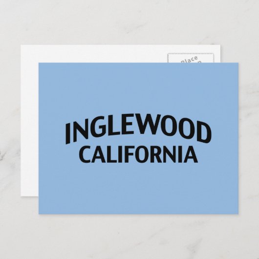 Inglewood California Briefkaart (Voorkant / Achterkant)