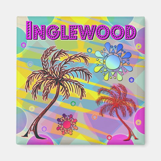 Inglewood Happy en Hope Magnet Magneet (Voorkant)