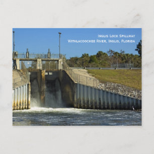 Inglis Lock Spillway Briefkaart