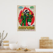 Inglorieuze broodjes 2 keer op keer in Hollywoo Poster (Keuken)