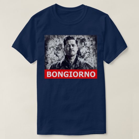 Inglorious Basterds Aldo Raine T-shirt (Design voorkant)