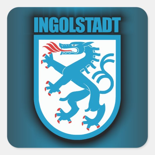 Ingolstadt Vierkante Sticker (Voorkant)