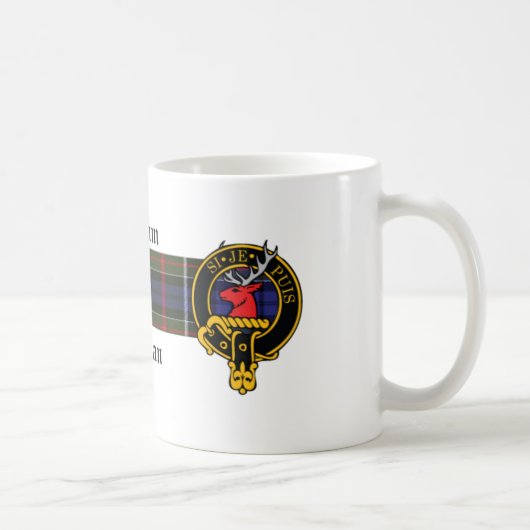 Ingram Scottish Crest en Tartan mok (Rechts)